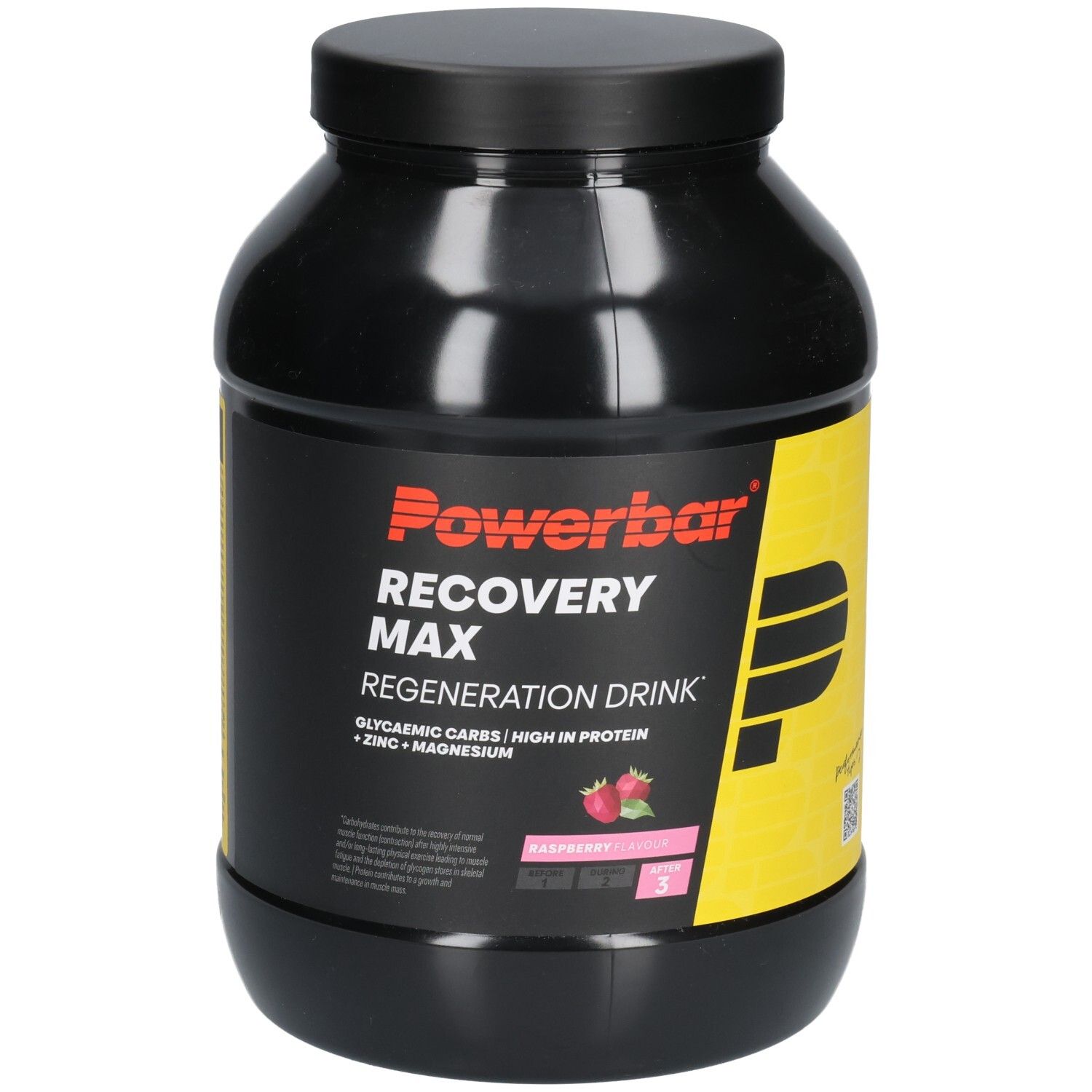 Powerbar Recovery Max Getränkepulver Himbeere