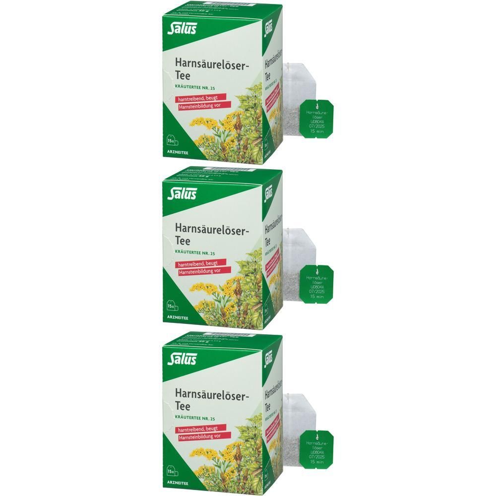 HARNSÄURELÖSER-Tee Kräutertee Nr.25 Salus Fbtl. 3x 3x15 St Filterbeutel