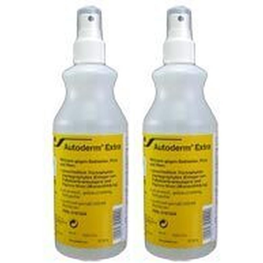 Autoderm Extra Hautantiseptikum Sprühflasche 2x 2x350 ml Lösung