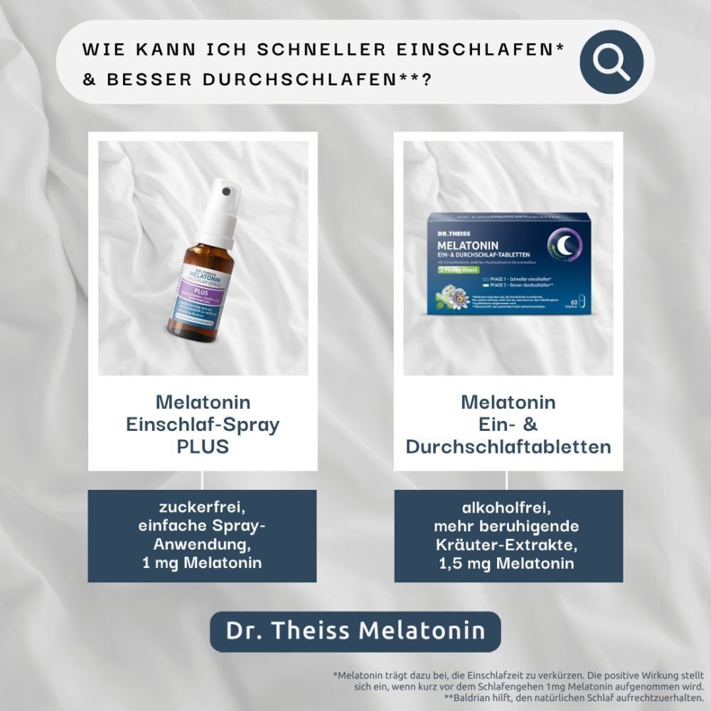 DR. THEISS MELATONIN EIN-& DURCHSCHLAF-TABLETTEN