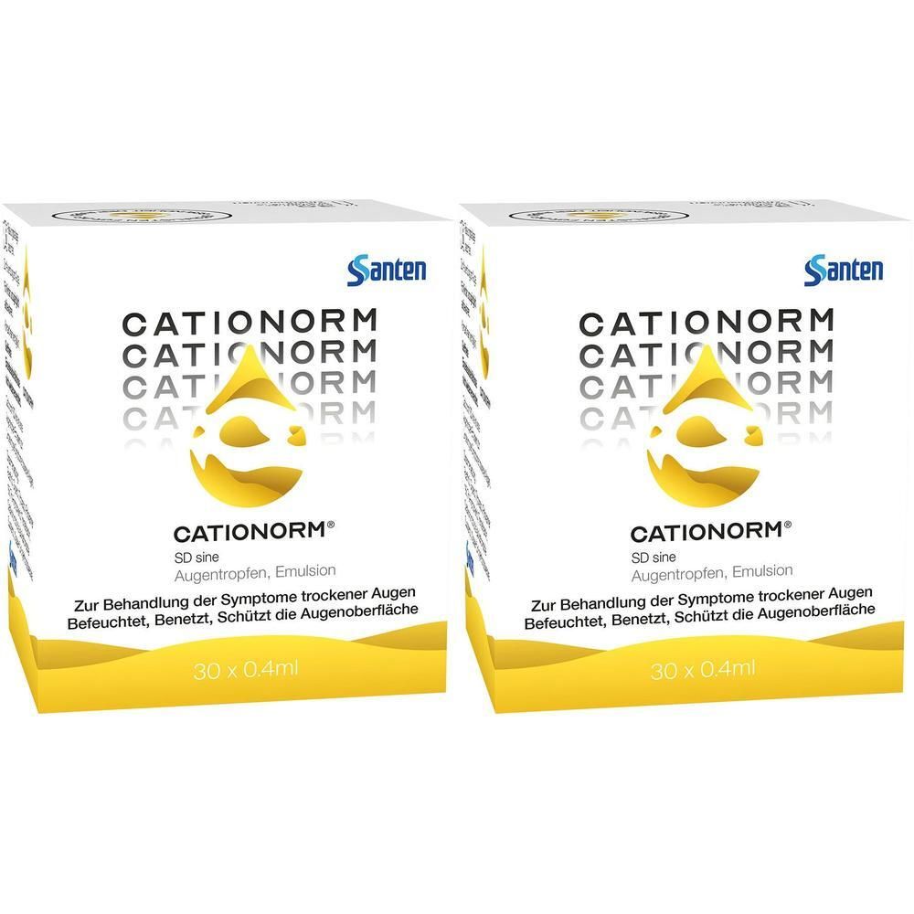Cationorm SD sine Einzeldosispipetten 2x 2x30x0,4 ml