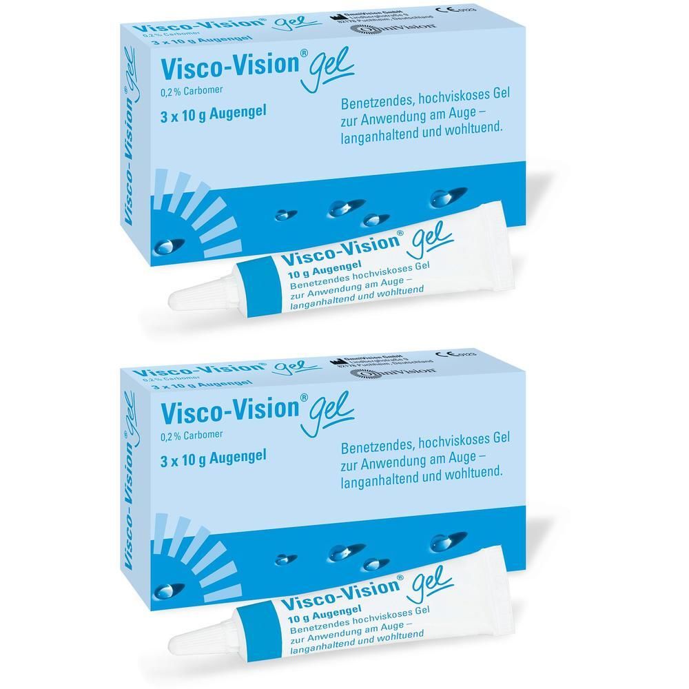 VISCO-Vision Gel 2x 2x3x10 g Augengel