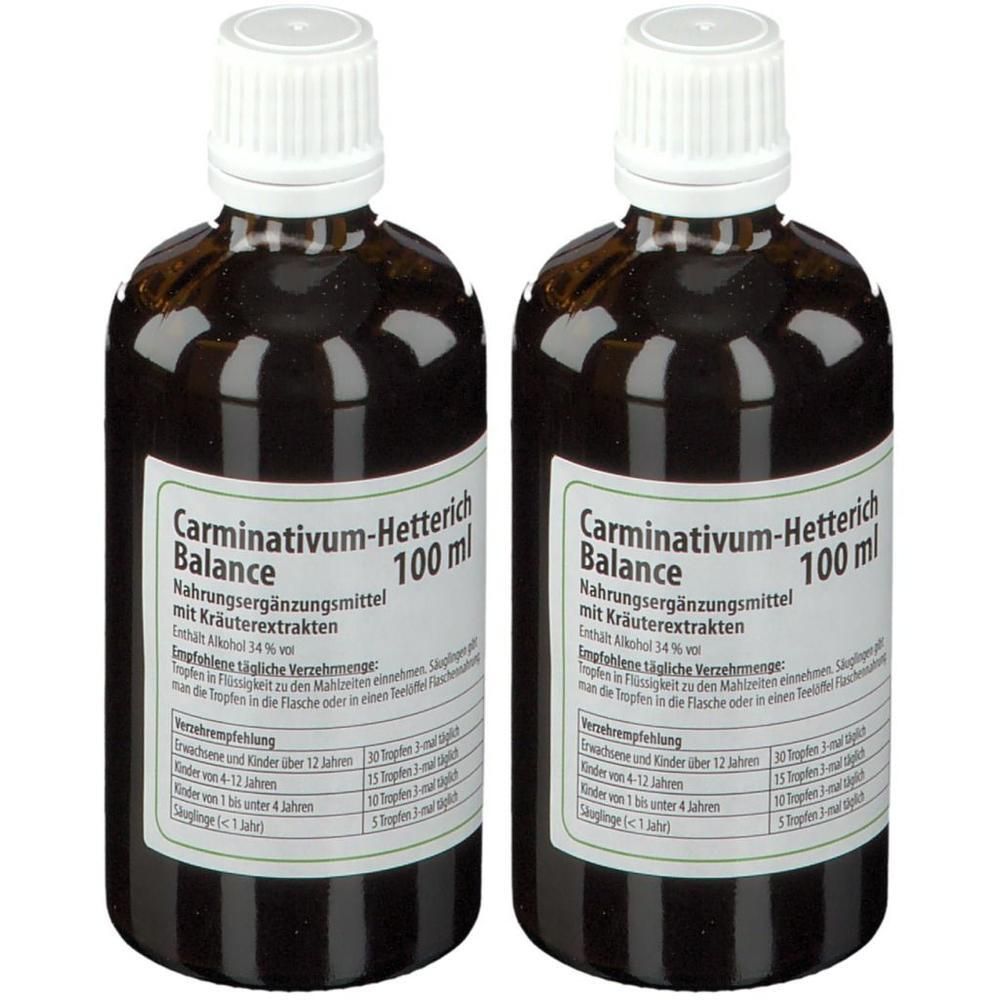 Carminativum Hetterich Balance Tropfen z.Einnehmen 2x 2x100 ml zum Einnehmen