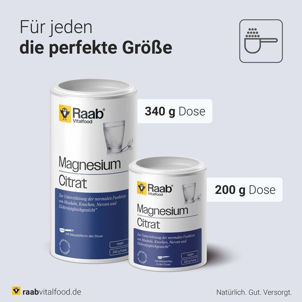 Raab Magnesiumcitrat Pulver