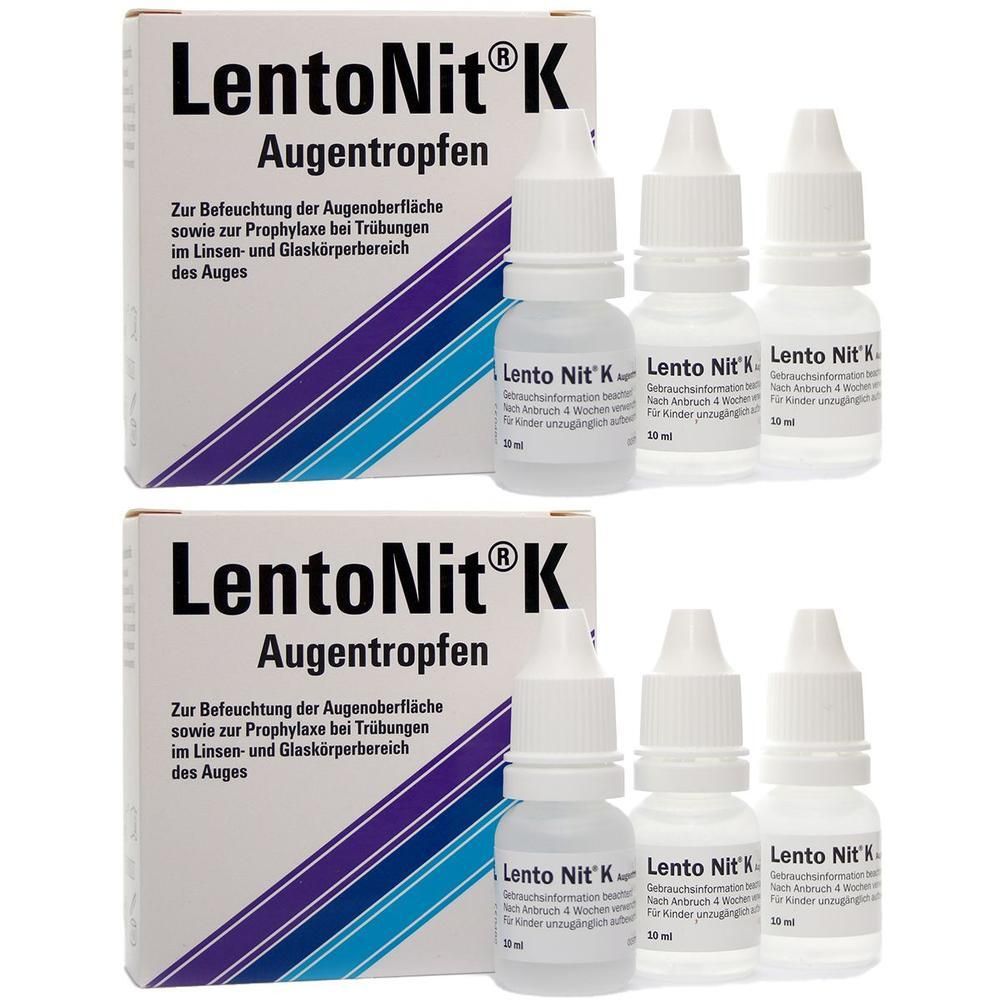 Lento NIT K Augentropfen 2x 2x3x10 ml