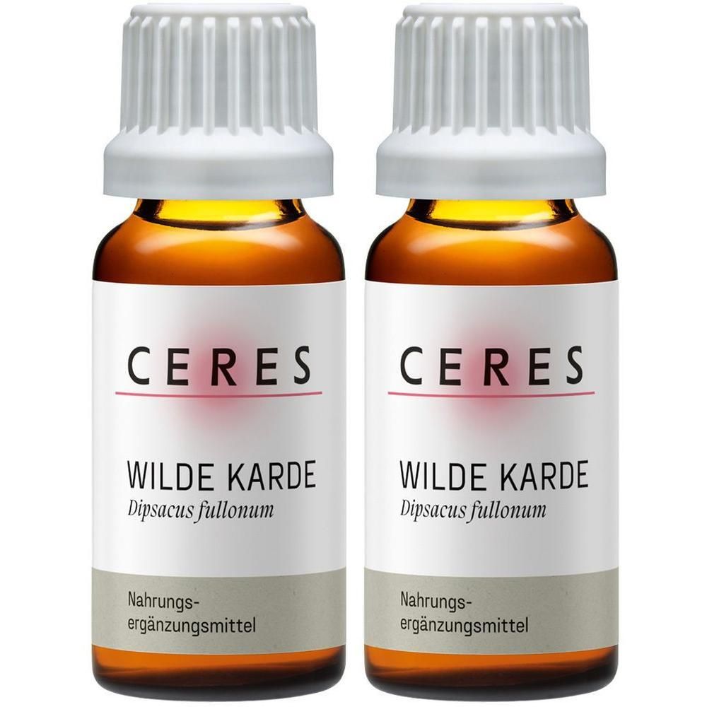 Ceres Wilde Karde Dipsacus fullonum Extrakt Tropf. 2x 2x20 ml Tropfen