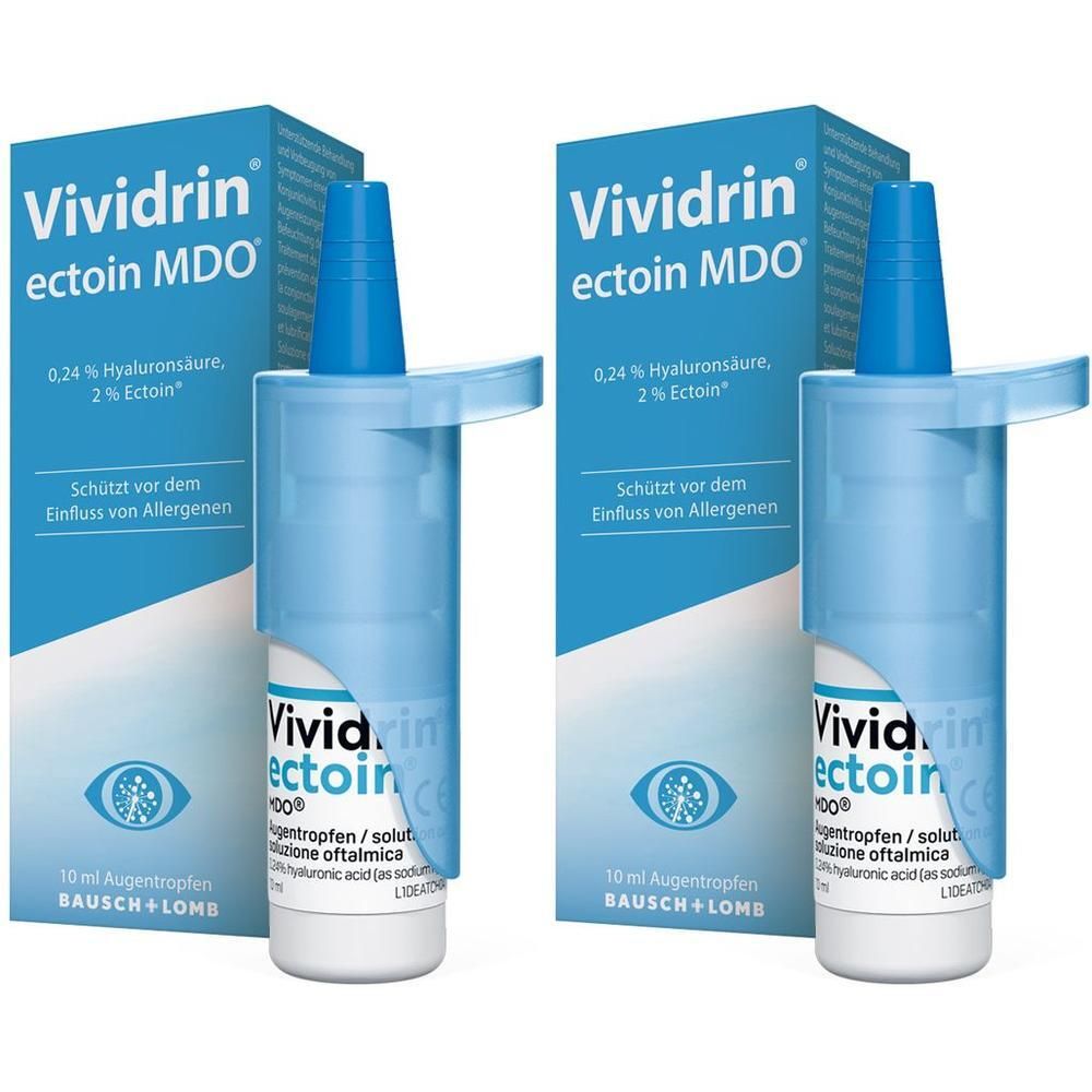 Vividrin ectoin MDO Augentropfen 2x 2x1x10 ml