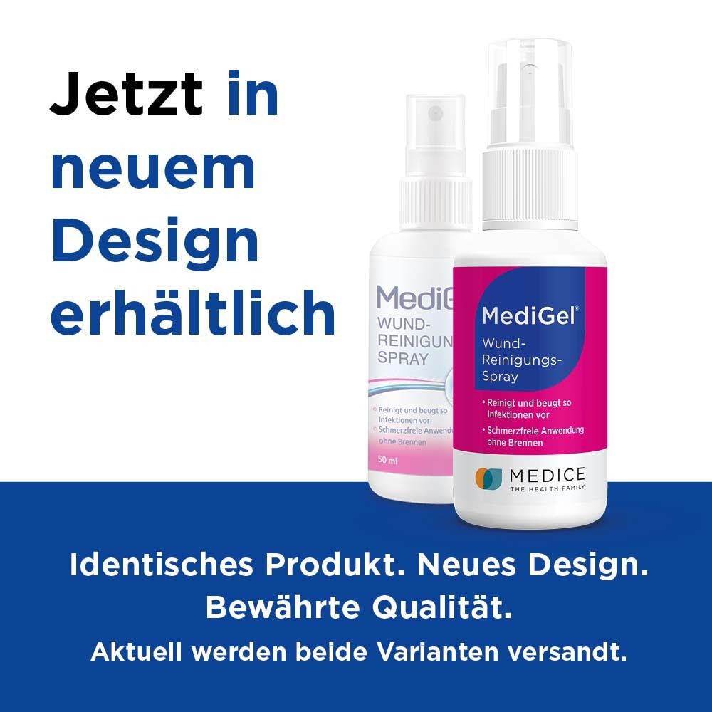 MediGel Wundreinigungsspray zum Säubern von Wunden