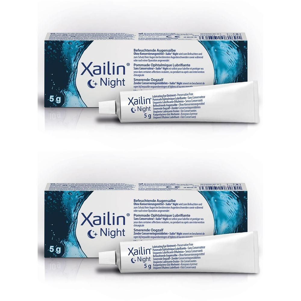 Xailin Night Augensalbe 2x 2x5 g
