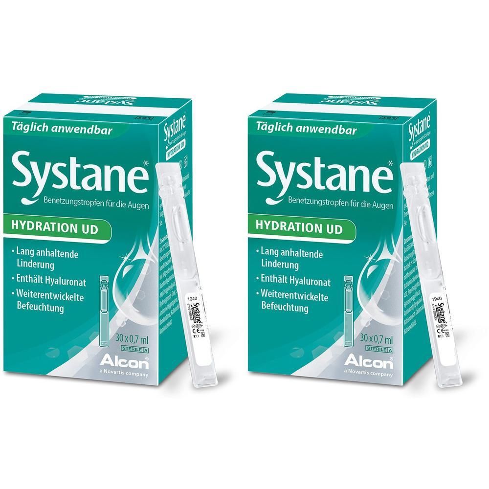 Systane Hydration UD Benetzungstropfen f.die Augen 2x 2x30x0,7 ml Augentropfen