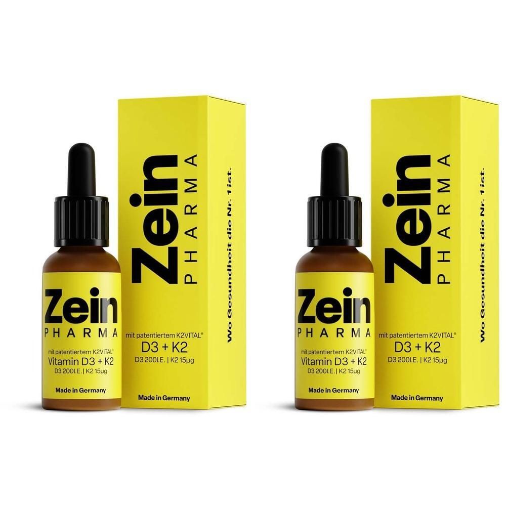 Vitamin D3+K2 Mk-7 all trans Family Tropf.z.Einn. 2x 2x20 ml Tropfen zum Einnehmen