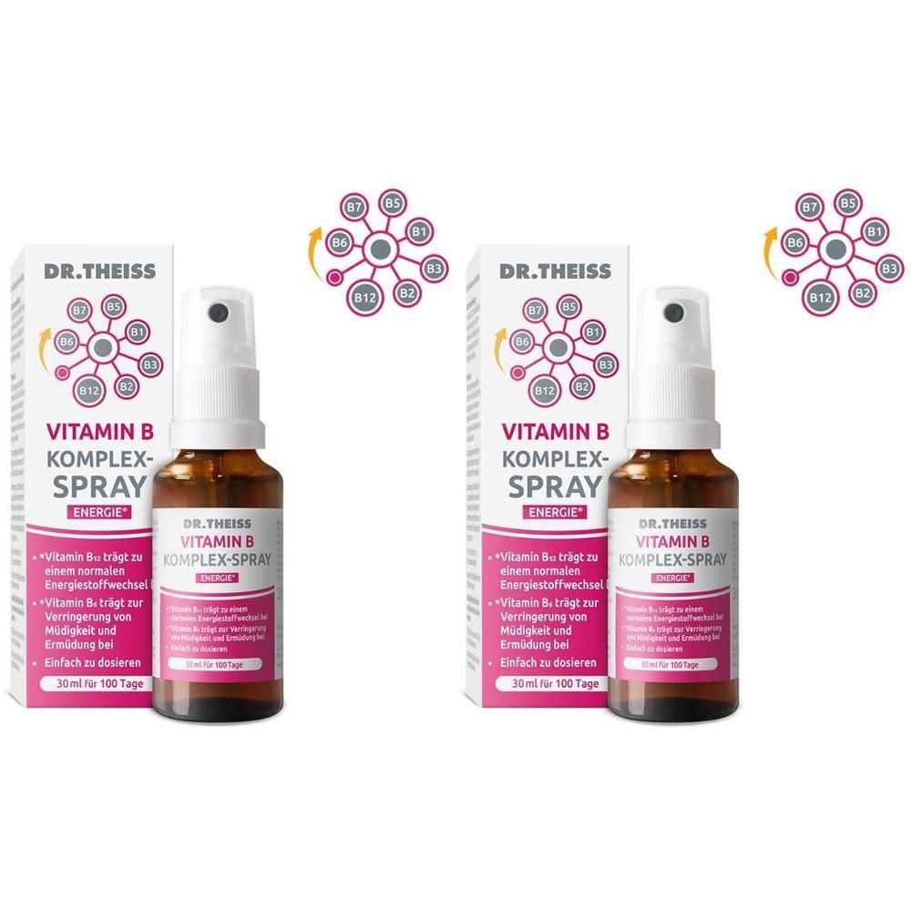 Dr.theiss Vitamin B Komplex-Spray 2x 2x30 ml Spray