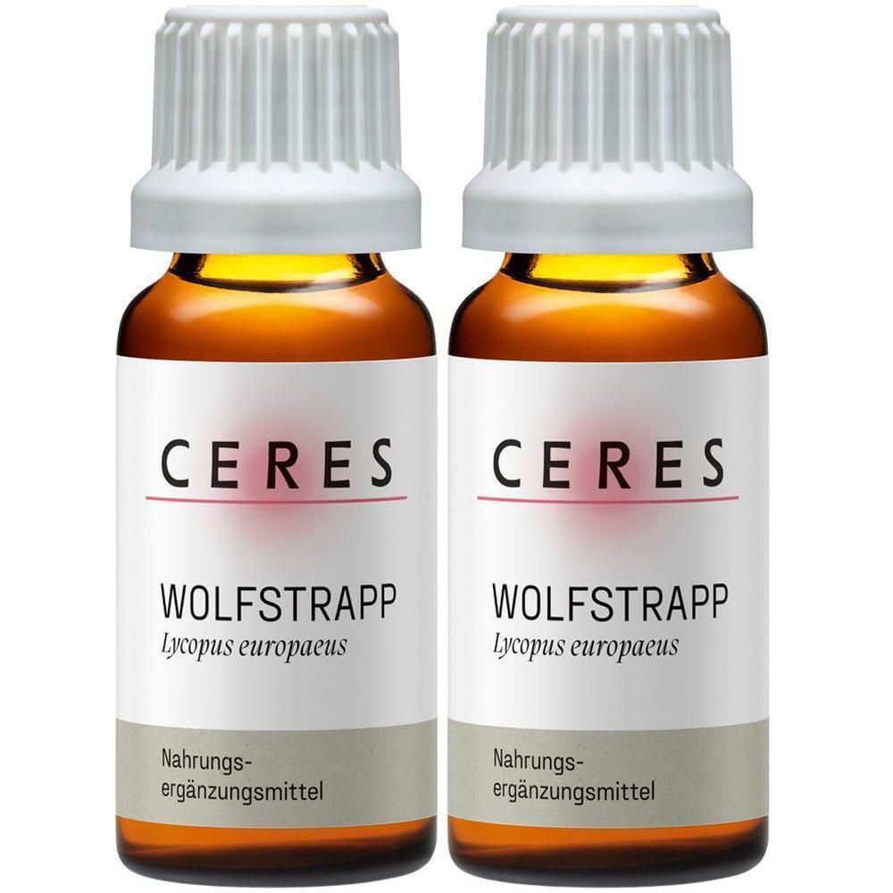 Ceres Wolfstrapp Lycopus europaeus Extrakt Tropfen 2x 2x20 ml