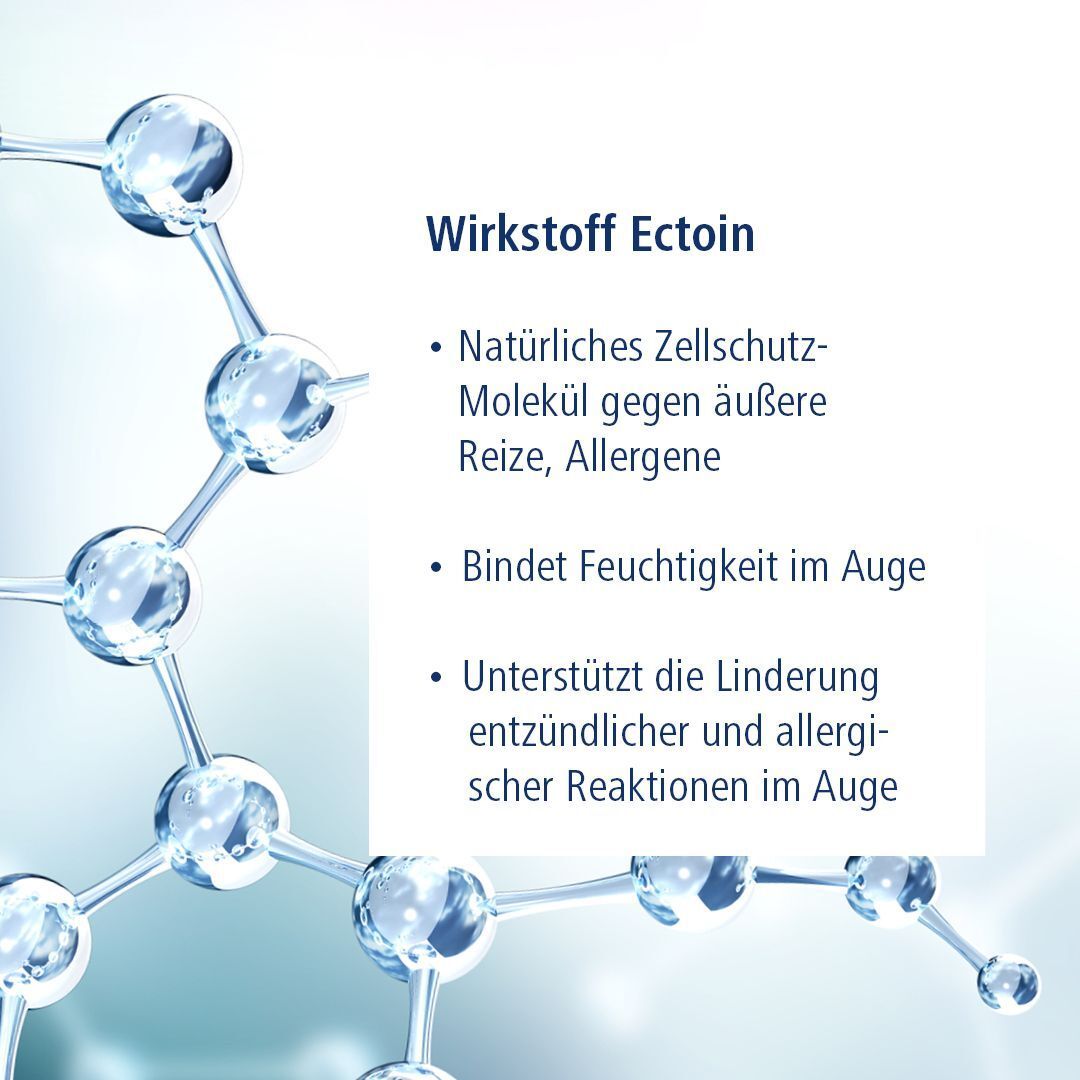 Molekülstruktur von Ectoin, einem Wirkstoff in DR. THEISS Hydro med Green Augentropfen.
