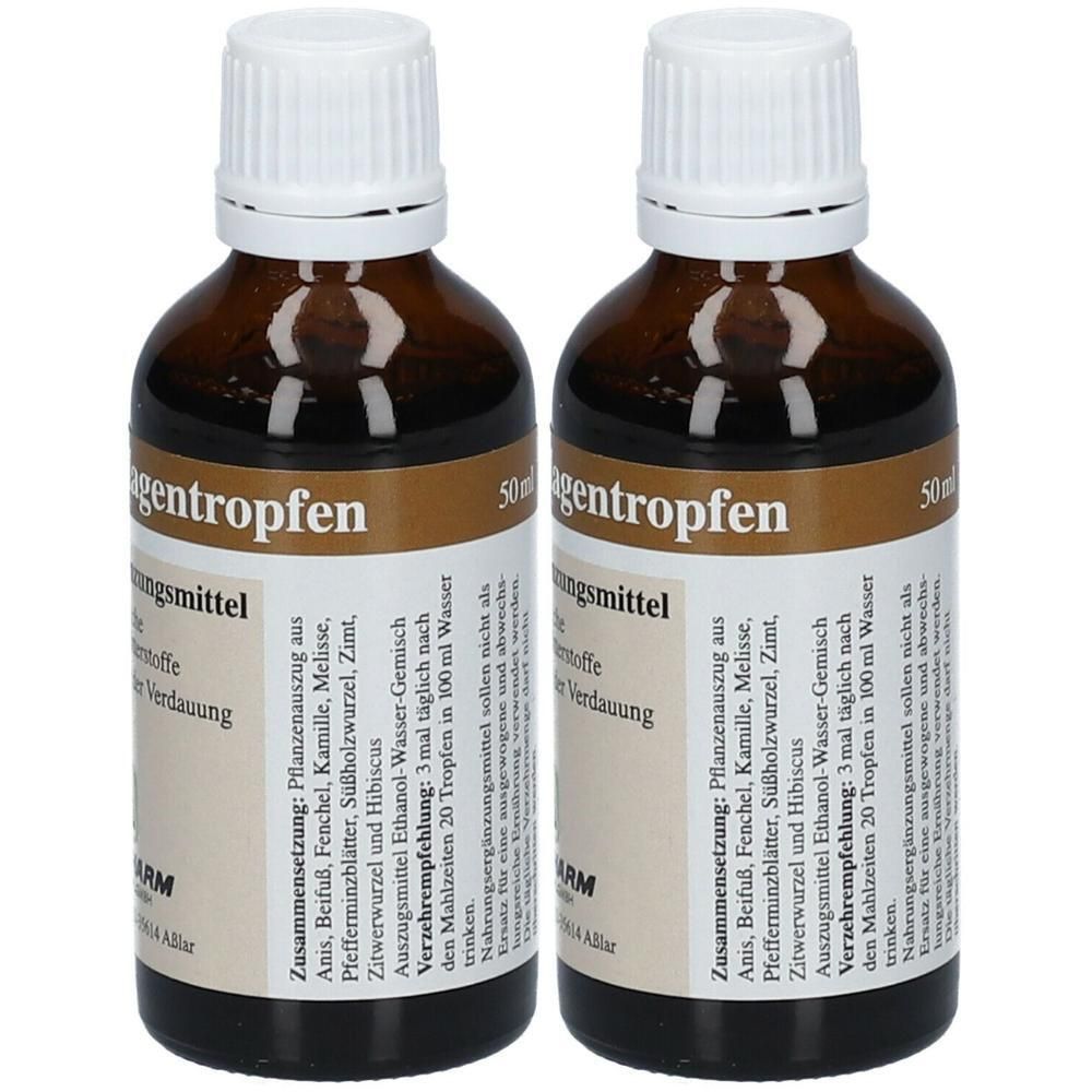 10 Kräuter Magentropfen 2x 2x50 ml Tropfen