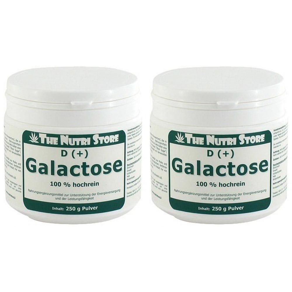 Galactose 100% rein Pulver 2x 2x250 g