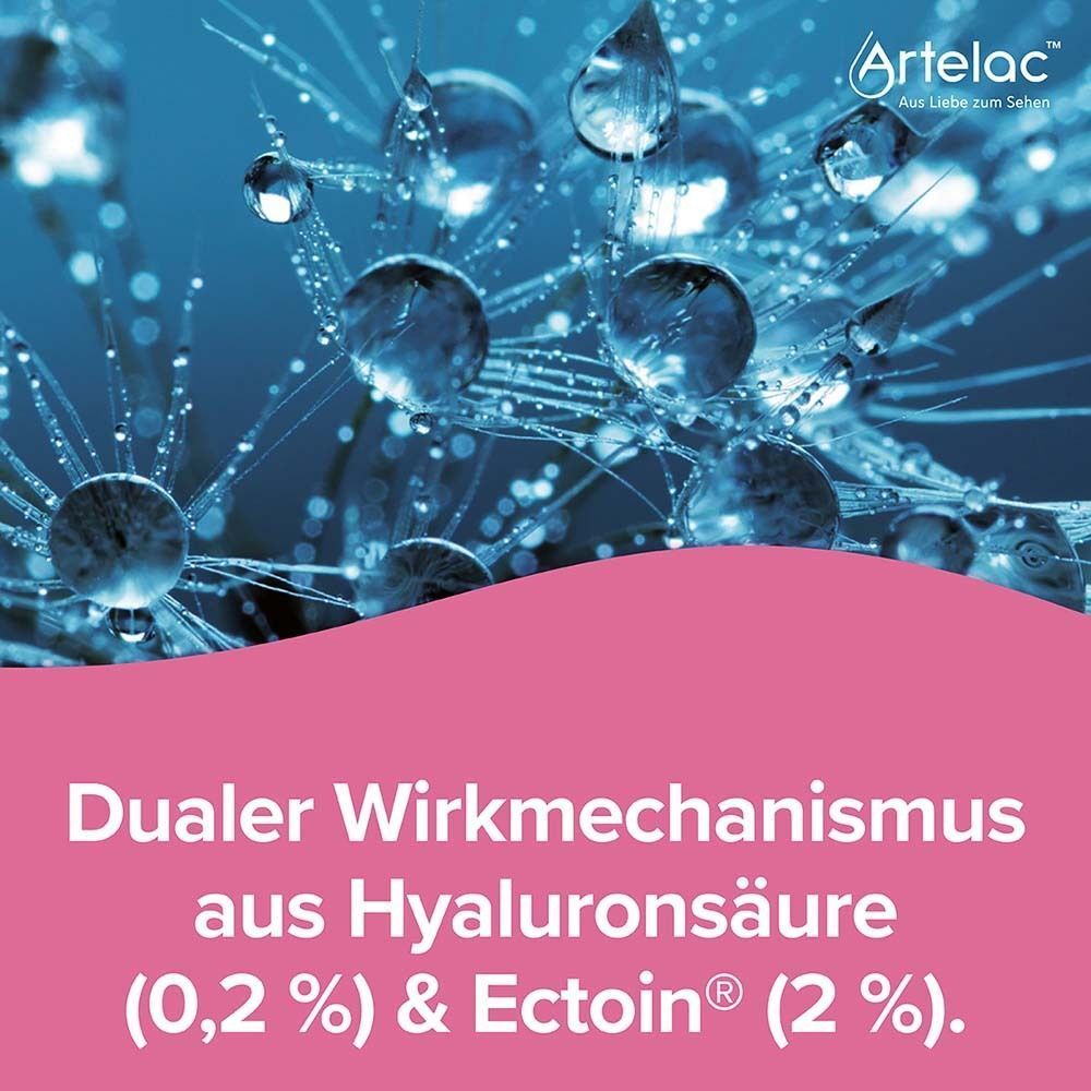 Abstrakte Darstellung von Wassertropfen auf feinen Strukturen.