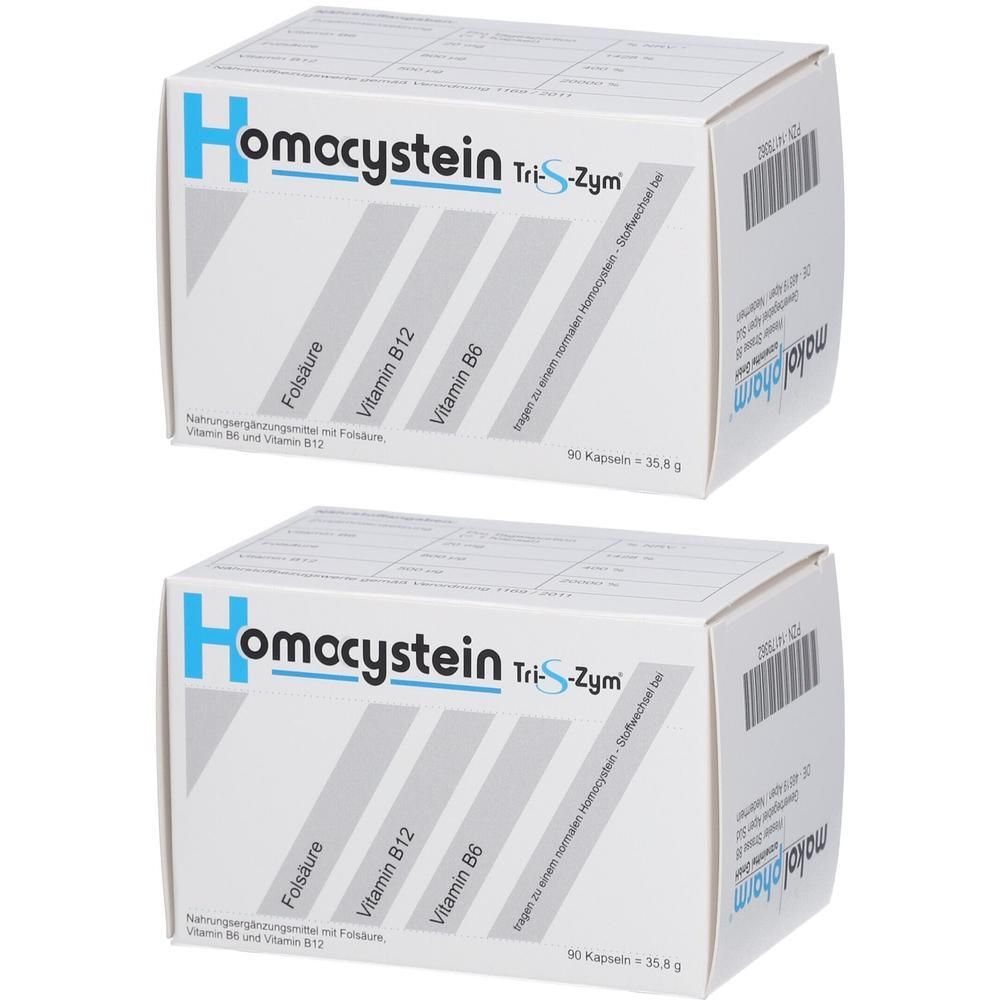 Homocystein Tri-S-Zym Weichkapseln 2x 2x90 St