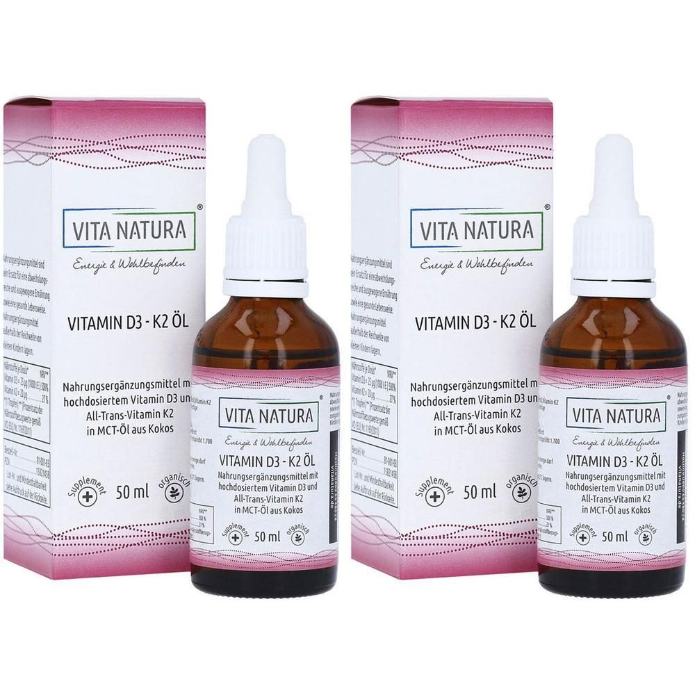 Vitamin D3/K2 1000 I.e./20 µg Tropfen 2x 2x50 ml zum Einnehmen