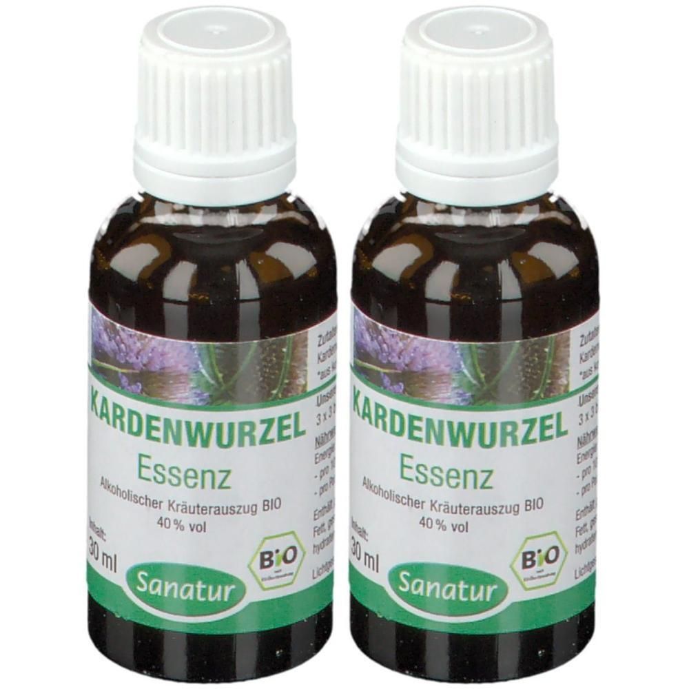 Kardenwurzel Essenz Bio 2x 2x30 ml Tropfen