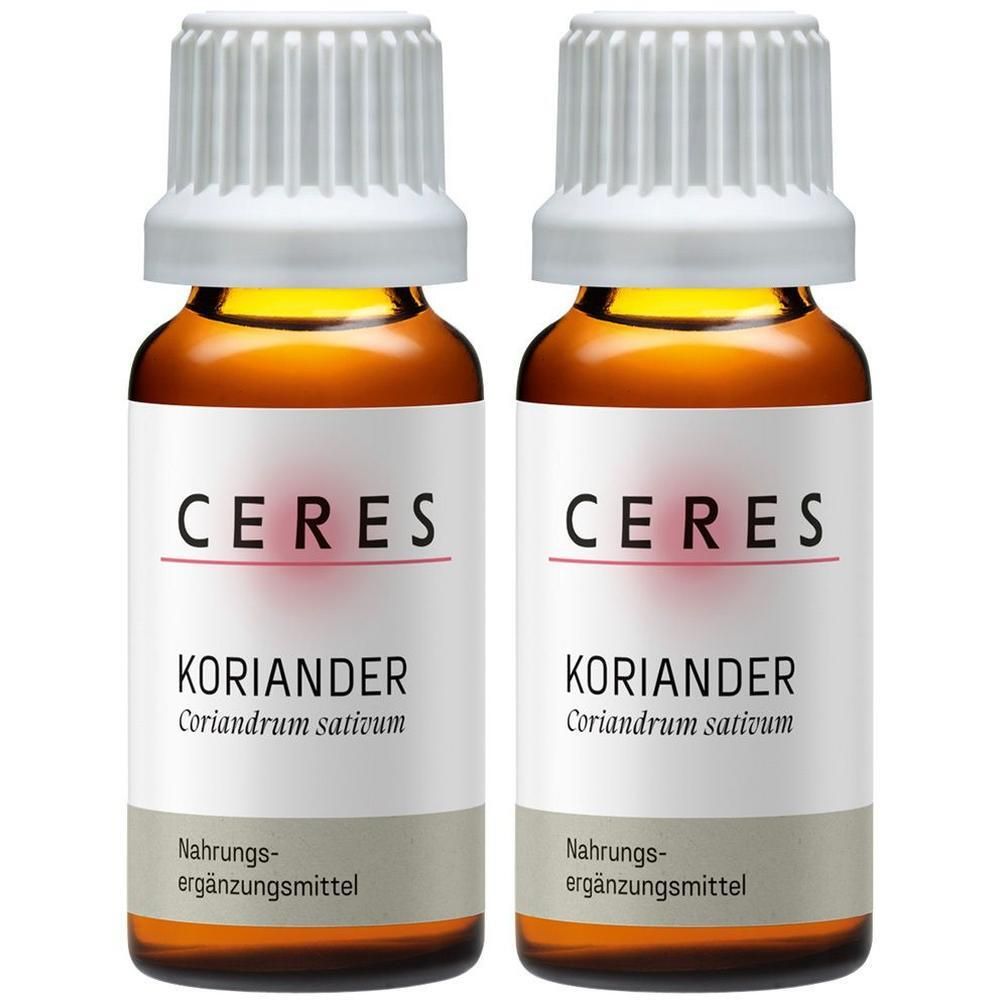 Ceres Koriander Coriandrum sativum Extrakt Tropfen 2x 2x20 ml