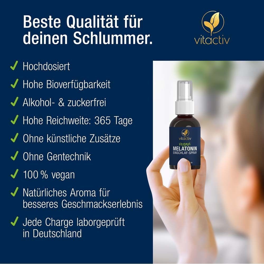 Melatonin Einschlaf-Spray - Gemischte Früchte
