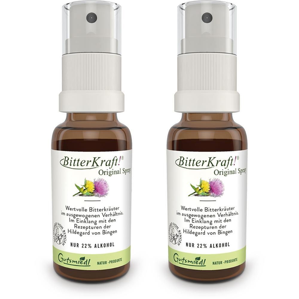 Bitterkraft Original Spray Bio 2x 2x20 ml Sprühflasche