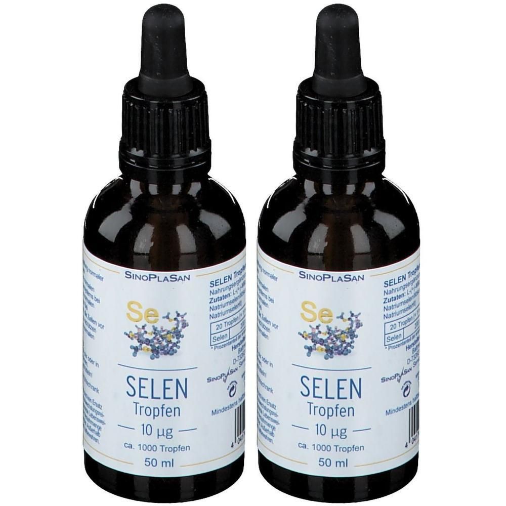 Selen Tropfen 10 µg flüssig 2x 2x50 ml zum Einnehmen