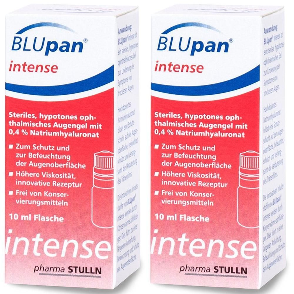 Blupan intense Augengel 2x 2x10 ml