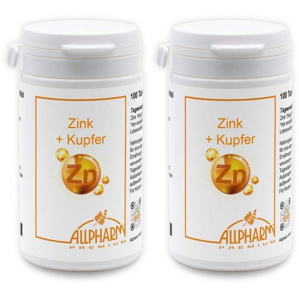 Zink Tabletten 2x 2x100 St