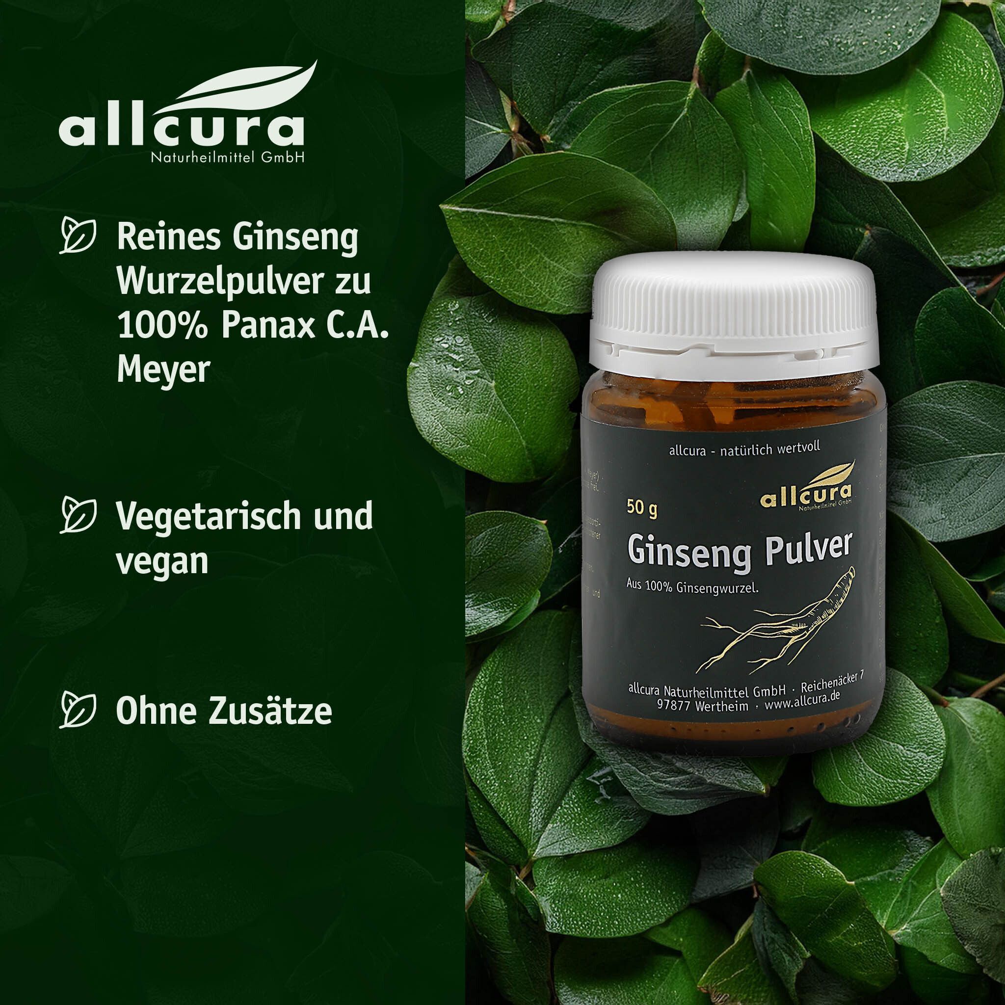 allcura Ginseng Pulver
