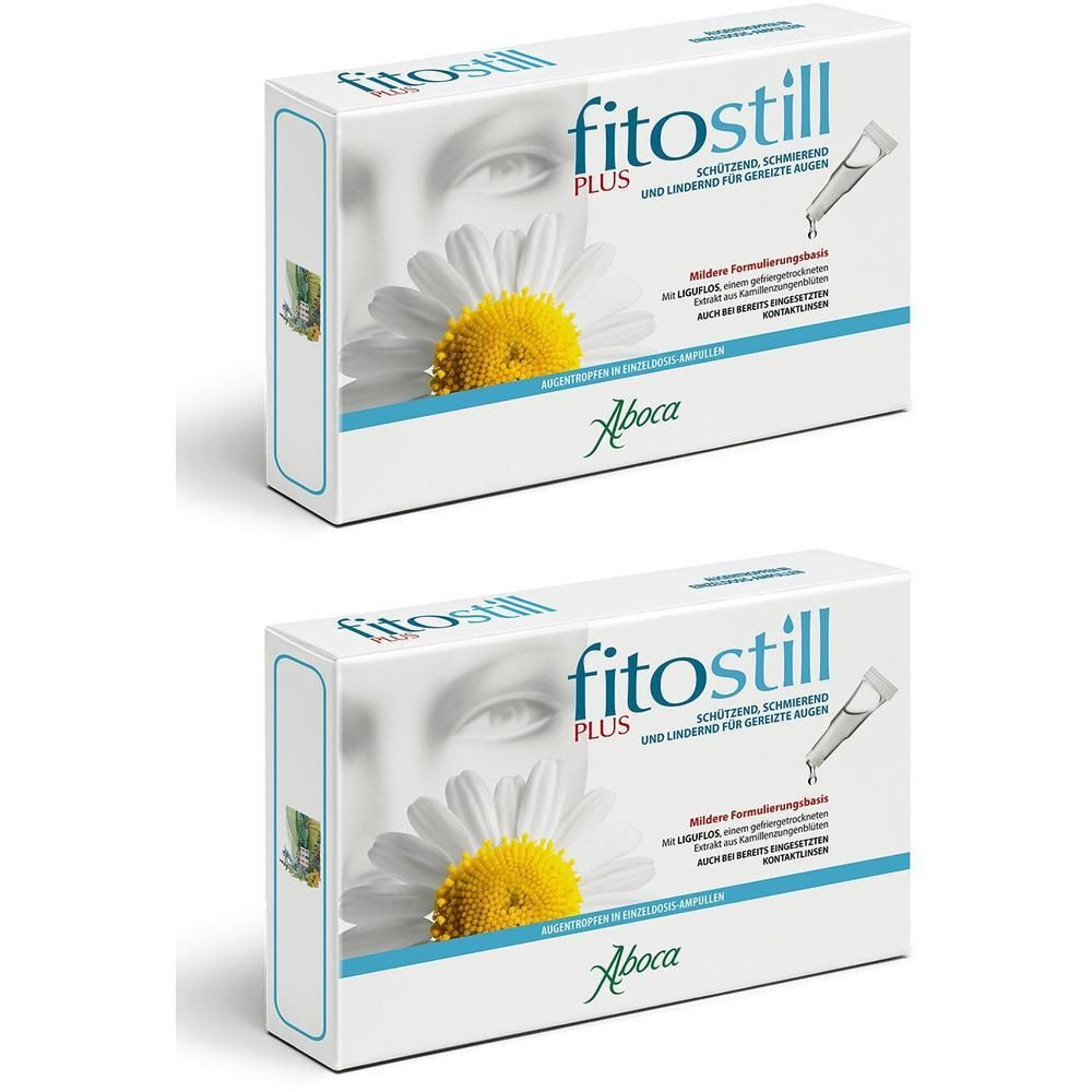Fitostill Plus Augentropfen 2x 2x10x0,5 ml