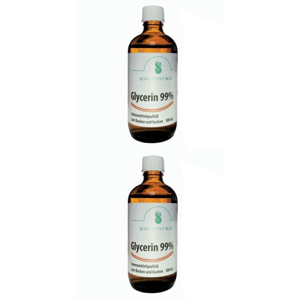 Glycerin 99% pflanzlich zum Backen und Kochen 2x 2x100 ml Flüssigkeit