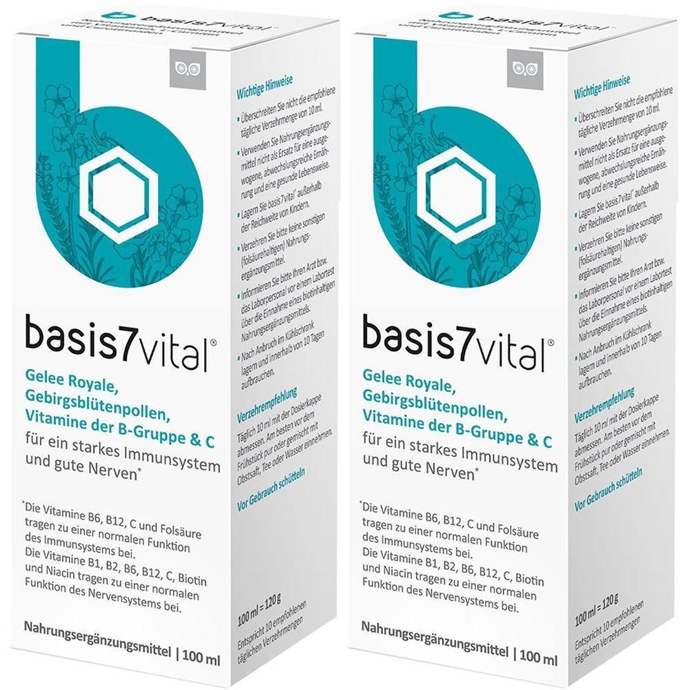 Basis7Vital Lösung zum Einnehmen 2x 2x100 ml