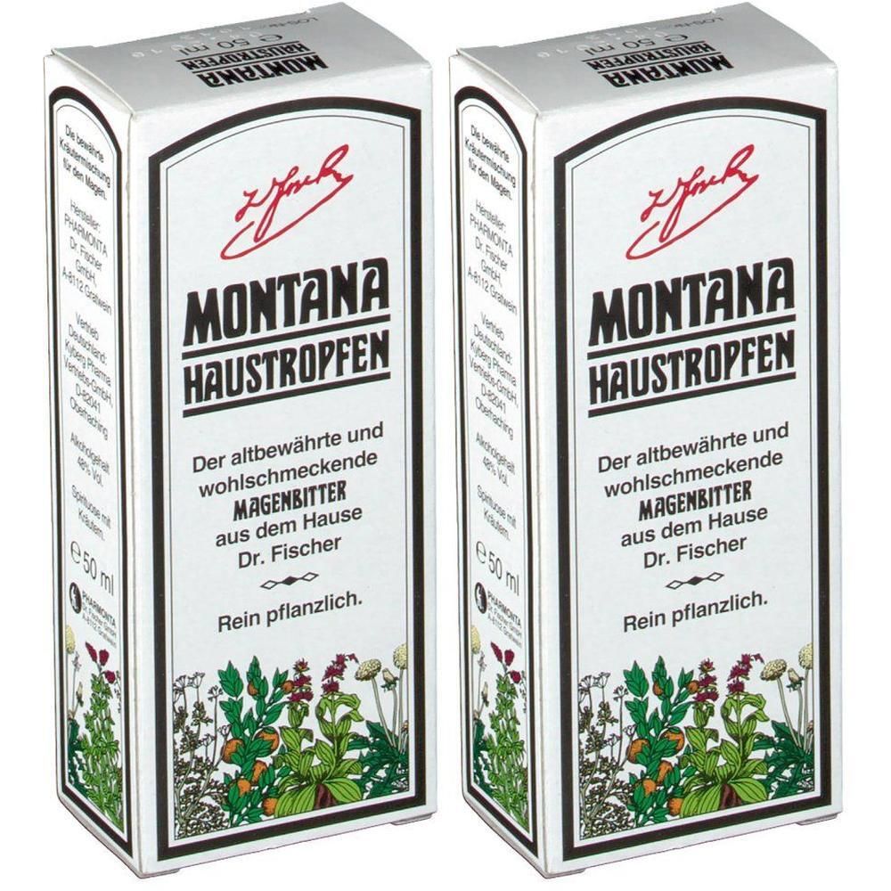 Montana Haustropfen 2x 2x50 ml Tropfen