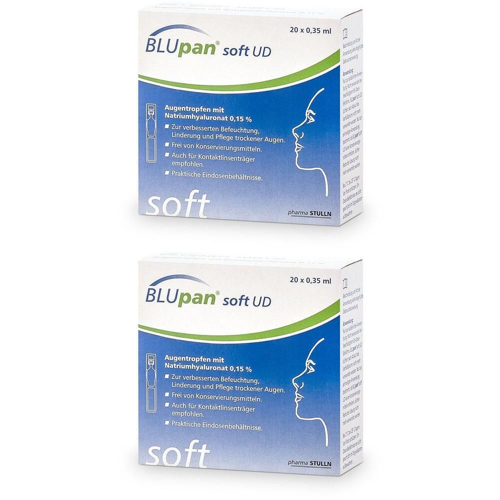 Blupan soft UD Augentropfen 2x 2x20x0,35 ml