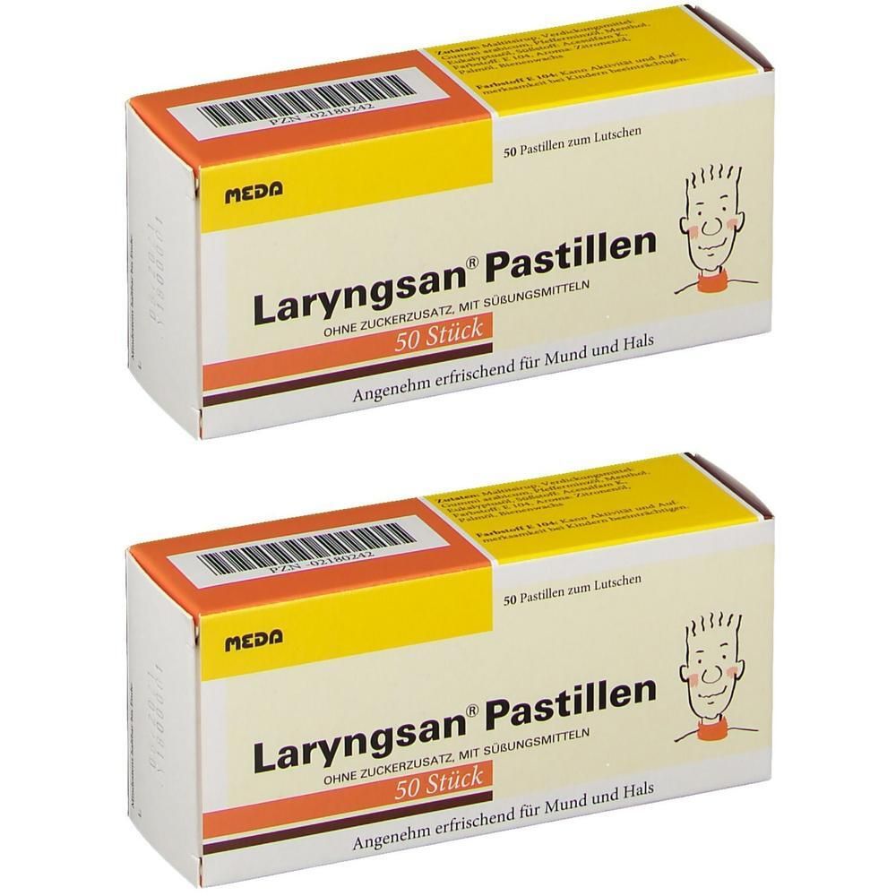 Laryngsan Pastillen 2x 2x50 St