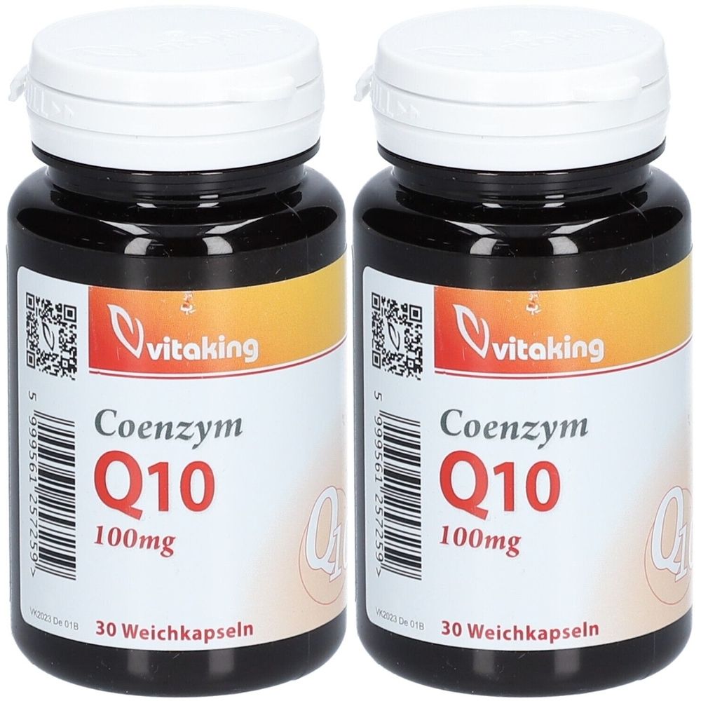 Coenzym Q10 100 mg Kapseln 2x 2x30 St
