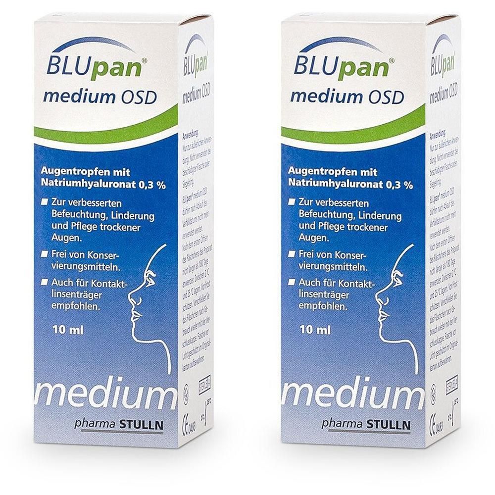 Blupan medium OSD Augentropfen 2x 2x10 ml