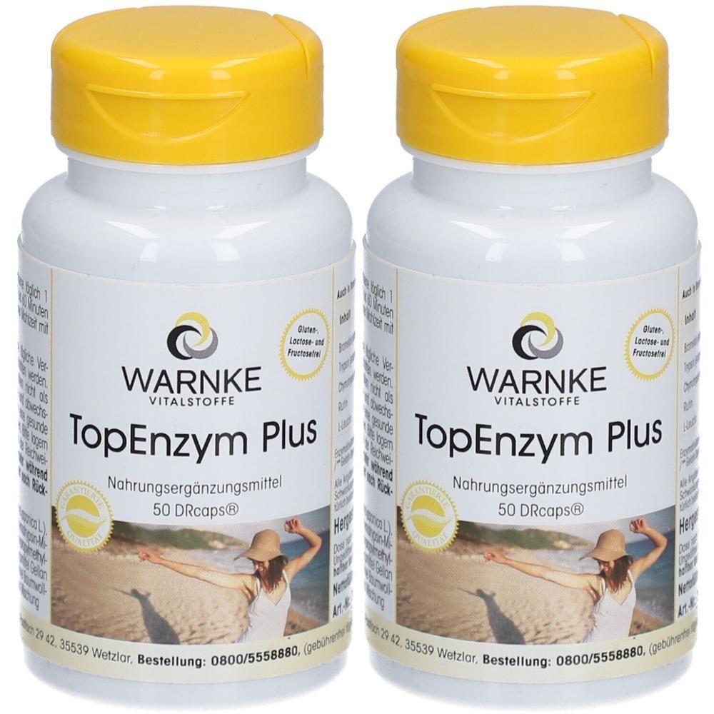 Topenzym Plus magensaftresistente Kapseln 2x 2x50 St magensaftresistent