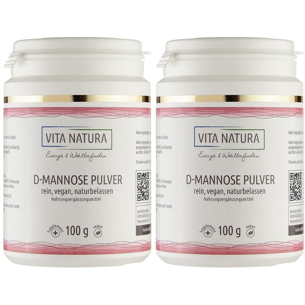 D-Mannose Pulver 2x 2x100 g