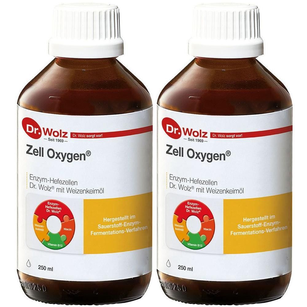 Zell Oxygen flüssig 2x 2x250 ml Flüssigkeit