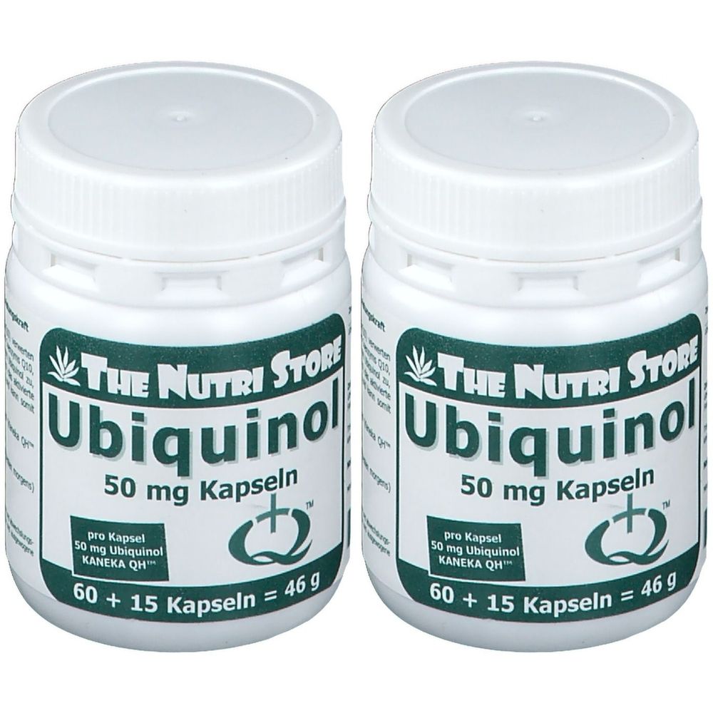Ubiquinol 50 mg Kapseln 2x 2x60 St