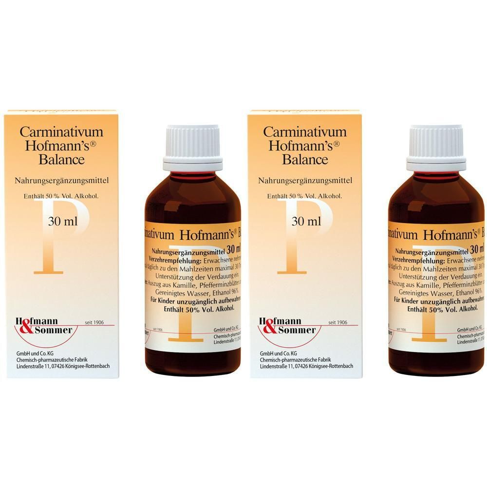 Carminativum Hofmann's Balance Flüssigk.z.Einn. 2x 2x30 ml Flüssigkeit zum Einnehmen