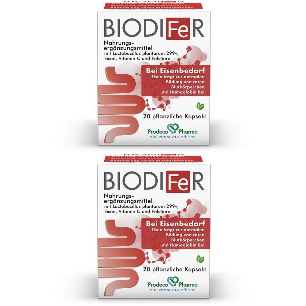 Biodifer Kapseln 2x 2x20 St