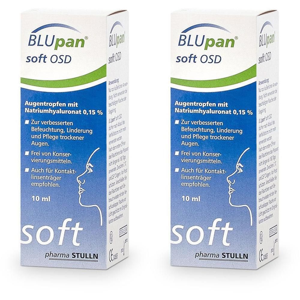 Blupan soft OSD Augentropfen 2x 2x10 ml