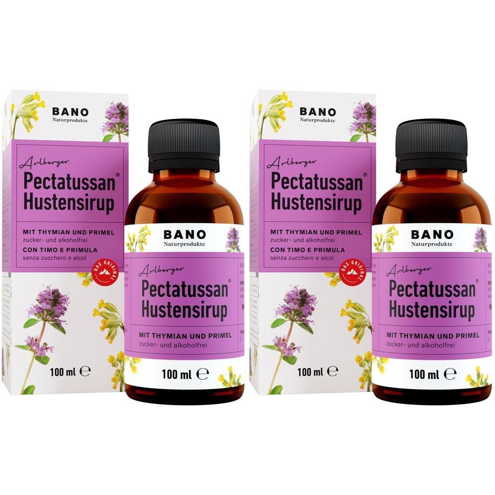 Hustensirup Pectatussan Thymian Primel 2x 2x100 ml Sirup