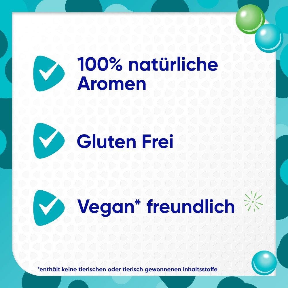 100% natürliche Aromen, Glutenfrei, Vegan freundlich