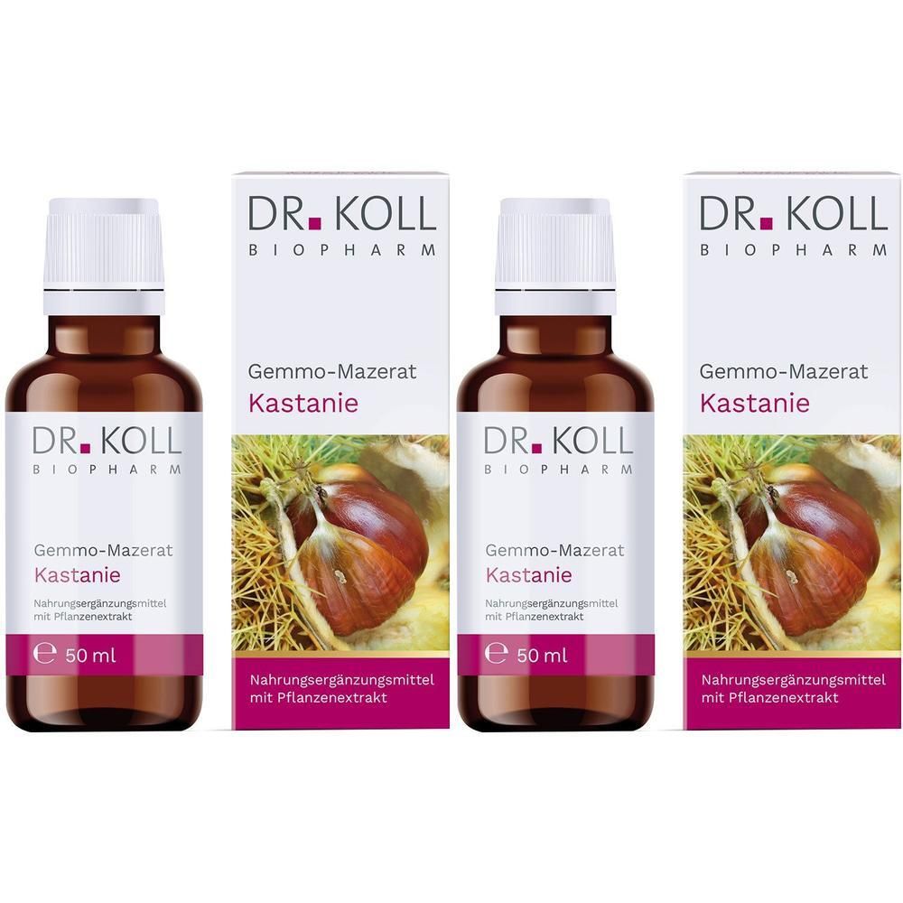 Gemmomazerat Kastanie Bio x2 2x50 ml Tropfen