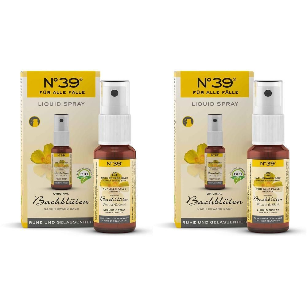 Bachblueten Notfall No39 Bio x2 2x20 ml Spray